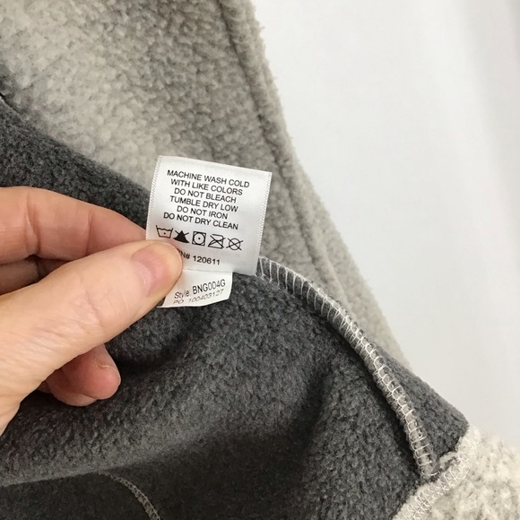 Basin & Range Lily Heavyweight Fleece Jacket Front Zip-Up Stand Collar Size M - Picture 3 of 10